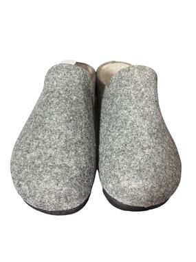 Flexus by Spring Step Womens Wool Gray Clogs Cloggish Size 8 NWB